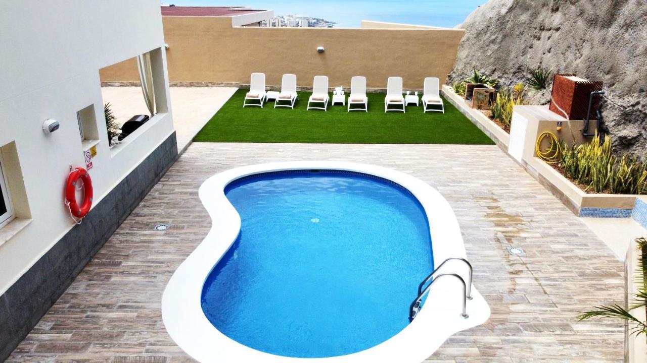 Luxury Villa Masca With Private Heated Pool Free Car Rental In May And June Адехе Екстер'єр фото